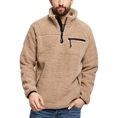 Brandit Teddyfleece Troyer, Camel, Größe XXL von Brandit