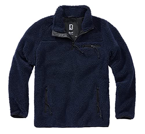 Brandit Teddyfleece Troyer Navy Gr. 4XL von Brandit