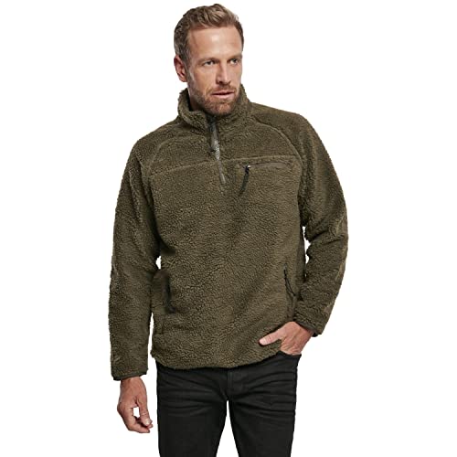 Brandit Teddyfleece Troyer olive Gr. 3XL von Brandit