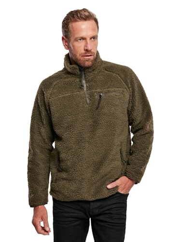 Brandit Teddyfleece Troyer Olive Gr. XL von Brandit