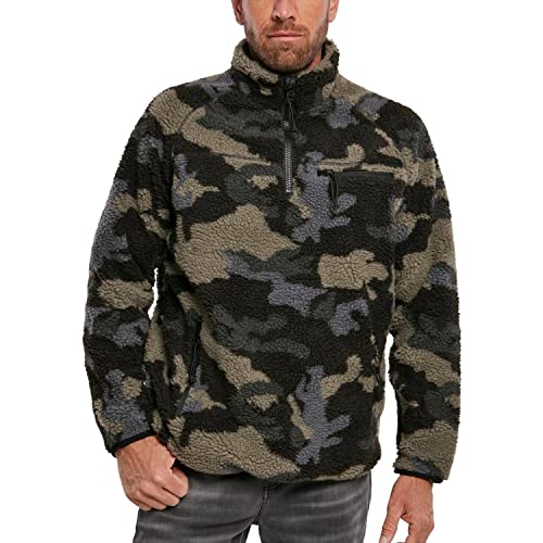 Brandit Teddyfleece Troyer darkcamo Gr. XL von Brandit