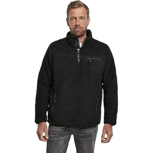 Brandit Teddyfleece Troyer black Gr. M von Brandit