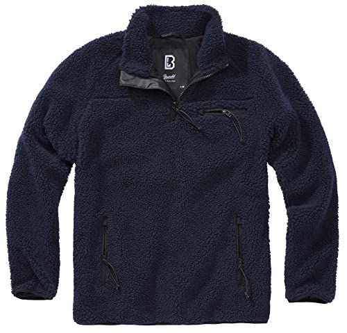 Brandit Teddyfleece Troyer, Farbe: Navy, Größe: XL von Brandit
