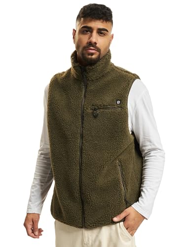 Brandit Teddyfleece Vest Men, Oliv, Größe M von Brandit