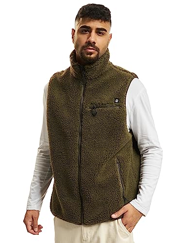 Brandit Teddyfleece Vest Men, Oliv, Größe XXL von Brandit