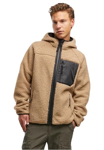 Brandit Teddyfleece Work Jacket 15Y, Farbe: camel, Größe: XXL von Brandit
