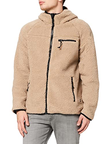 Brandit Teddyfleece Worker Jacket camel Gr. M von Brandit