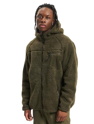 Brandit Teddyfleece Worker Jacket, Farbe: olive, Größe: 4XL von Brandit