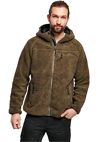 Brandit Teddyfleece Worker Jacket olive Gr. XXL von Brandit