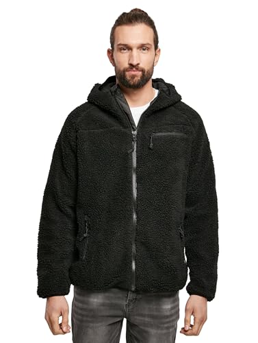 Brandit Teddyfleece Worker Jacket, Farbe: black, Größe: S von Brandit