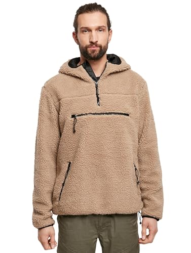 Brandit Teddyfleece Worker Pullover camel Gr. XL von Brandit