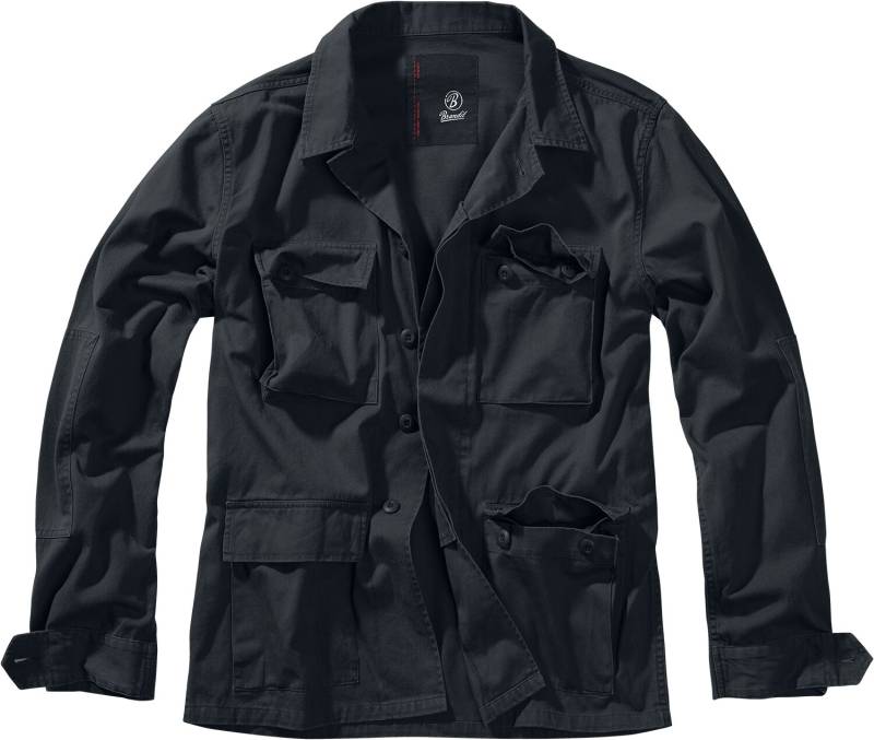 Brandit Übergangsjacke - BDU Twill Jacket - S bis 5XL - für Männer - Größe 3XL - schwarz von Brandit