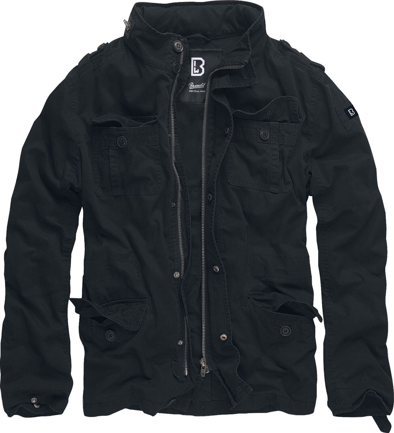 Brandit Übergangsjacke - Britannia Jacket - S bis 5XL - für Männer - Größe 5XL - schwarz von Brandit