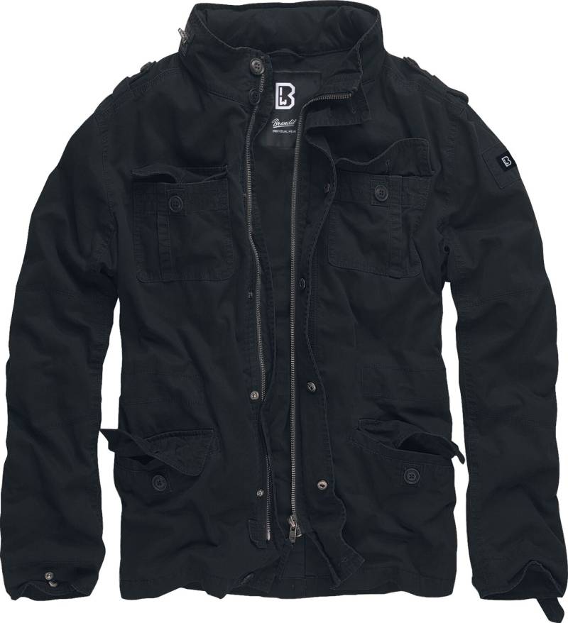 Brandit Übergangsjacke - Britannia Jacket - S bis 5XL - für Männer - Größe S - schwarz von Brandit