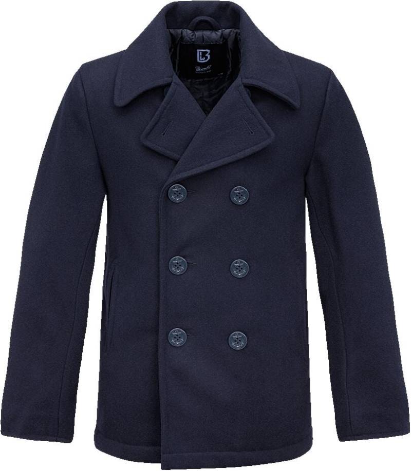 Brandit Uniformjacke - Pea Coat - L bis 5XL - für Männer - Größe 4XL - navy Brandit Uniformjacke - Pea Coat - L bis 5XL - für Männer - Größe 4XL - navy von Brandit