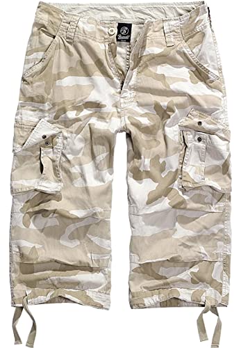 Brandit 3/4 Shorts URBAN Legend Kurze Hose Cargo Vintage Short BW Army Bermuda, Größe:M, Farbe:Sandstorm von Brandit