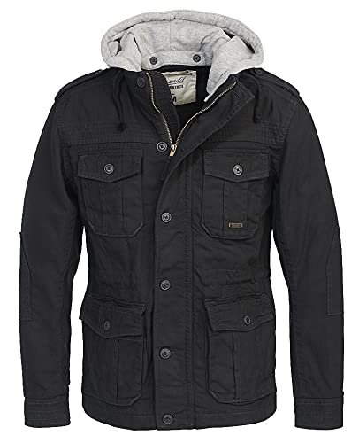 Brandit Urban Vintage Parka, schwarz+grau, Größe S von Brandit