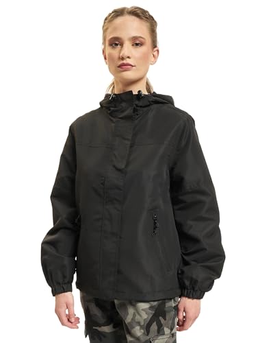 Brandit Windbreaker Sommer mit Zipper Damen, Größe:4XL, Farbe:Schwarz von Brandit