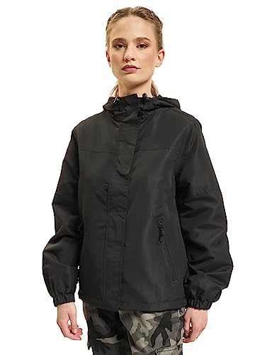 Brandit Windbreaker Sommer mit Zipper Damen, Größe:L, Farbe:Schwarz von Brandit