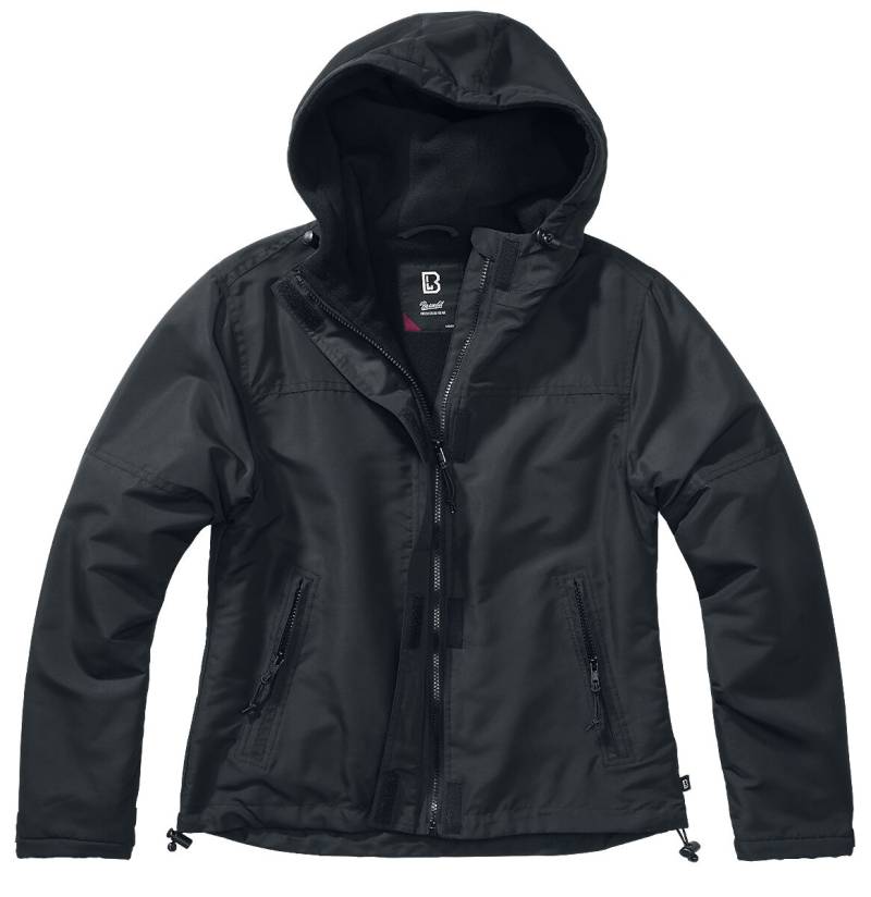 Brandit Windbreaker - Ladies Windbreaker Frontzip - XS bis 4XL - für Damen - Größe 3XL - schwarz Brandit Windbreaker - Ladies Windbreaker Frontzip - XS bis 4XL - für Damen - Größe 3XL - schwarz von Brandit