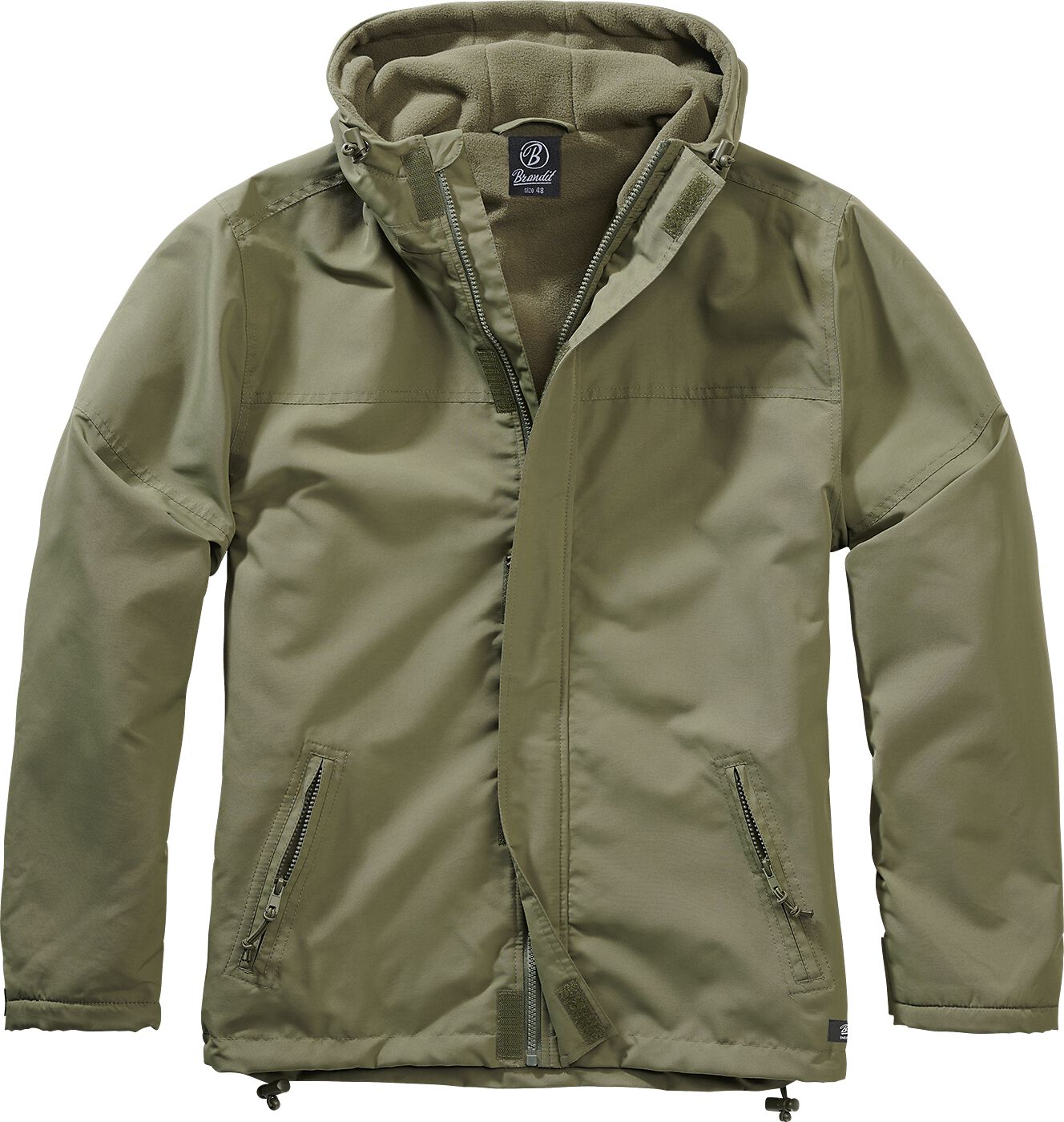 Brandit Windbreaker - Windbreaker Zip - S bis 5XL - für Männer - Größe XXL - oliv Brandit Windbreaker - Windbreaker Zip - S bis 5XL - für Männer - Größe XXL - oliv von Brandit