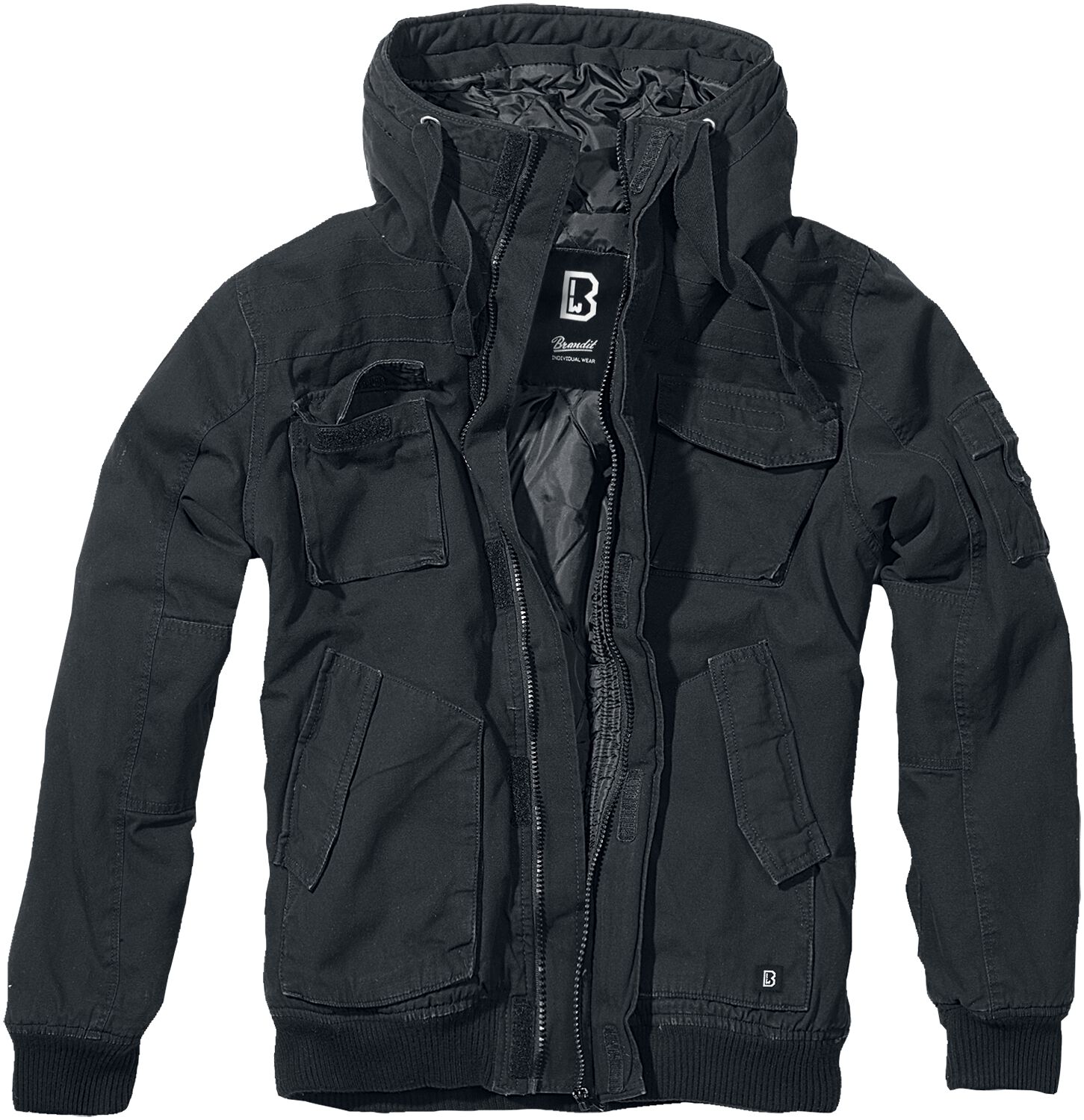 Brandit Winterjacke - Bronx - S bis XXL - für Männer - Größe XL - schwarz von Brandit