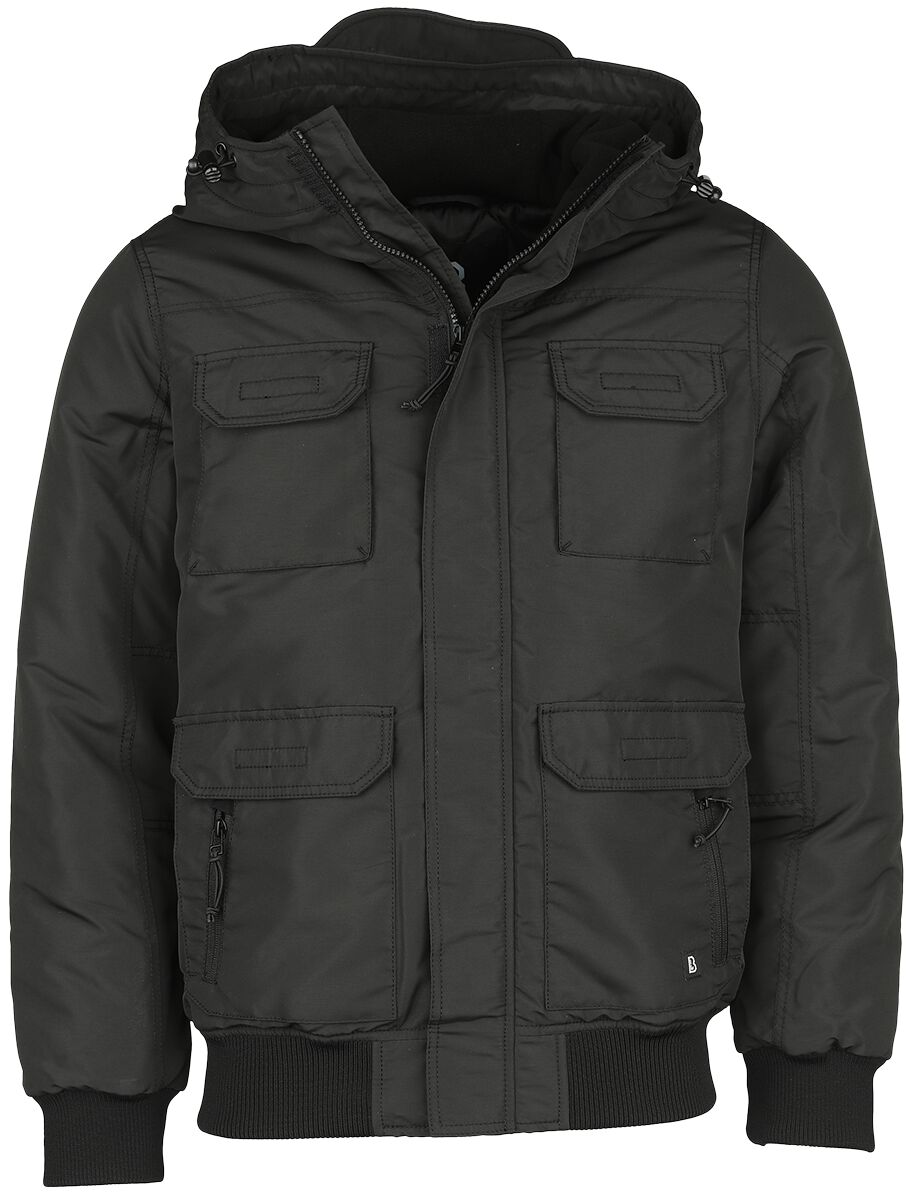 Brandit Winterjacke - Colorado Jacket - S bis 3XL - für Männer - Größe S - schwarz von Brandit