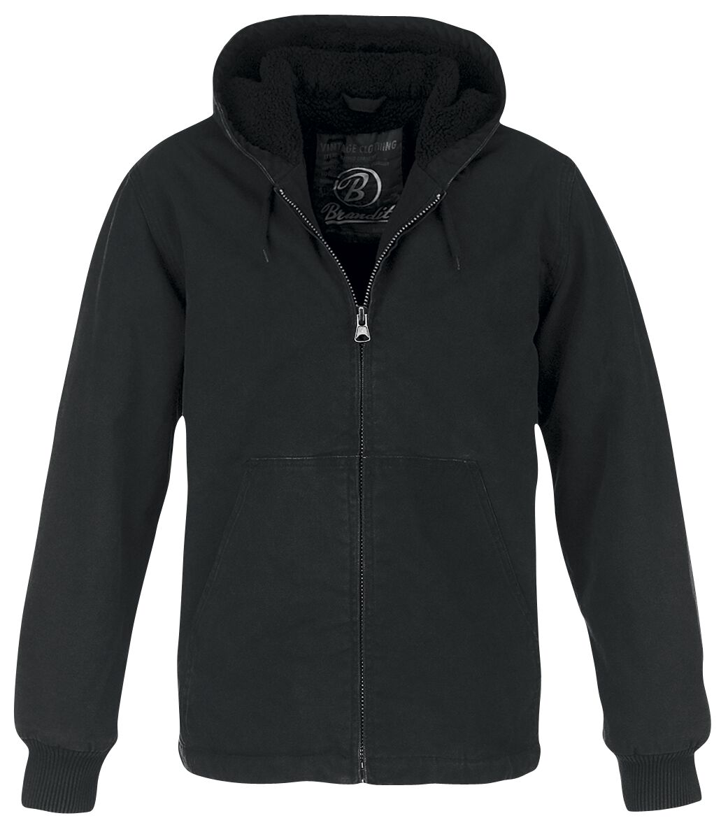 Brandit Winterjacke - Manhattan - S bis 6XL - für Männer - Größe 3XL - schwarz von Brandit