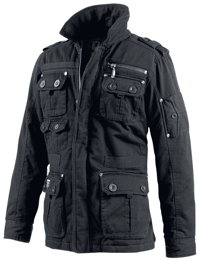 Brandit Winterjacke - Platinum Vintage - S bis 5XL - für Männer - Größe 4XL - schwarz von Brandit