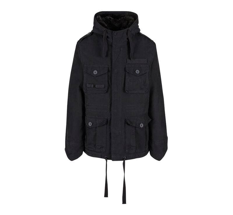 Brandit Winterjacke - Respite Jacket - S bis 4XL - für Männer - Größe M - schwarz von Brandit