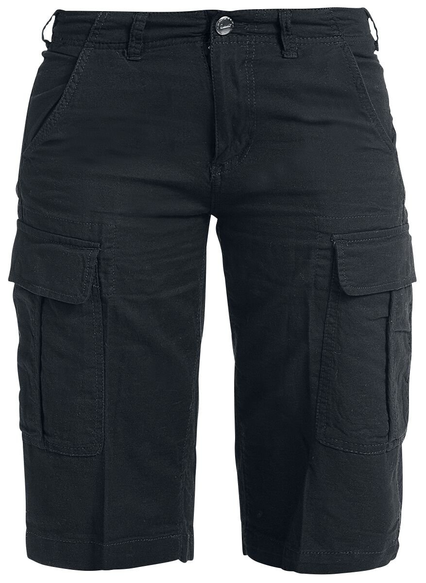 Cargo Shorts von Brandit - Havannah Vintage Shorts - XS bis XL - für Frauen - schwarz von Brandit