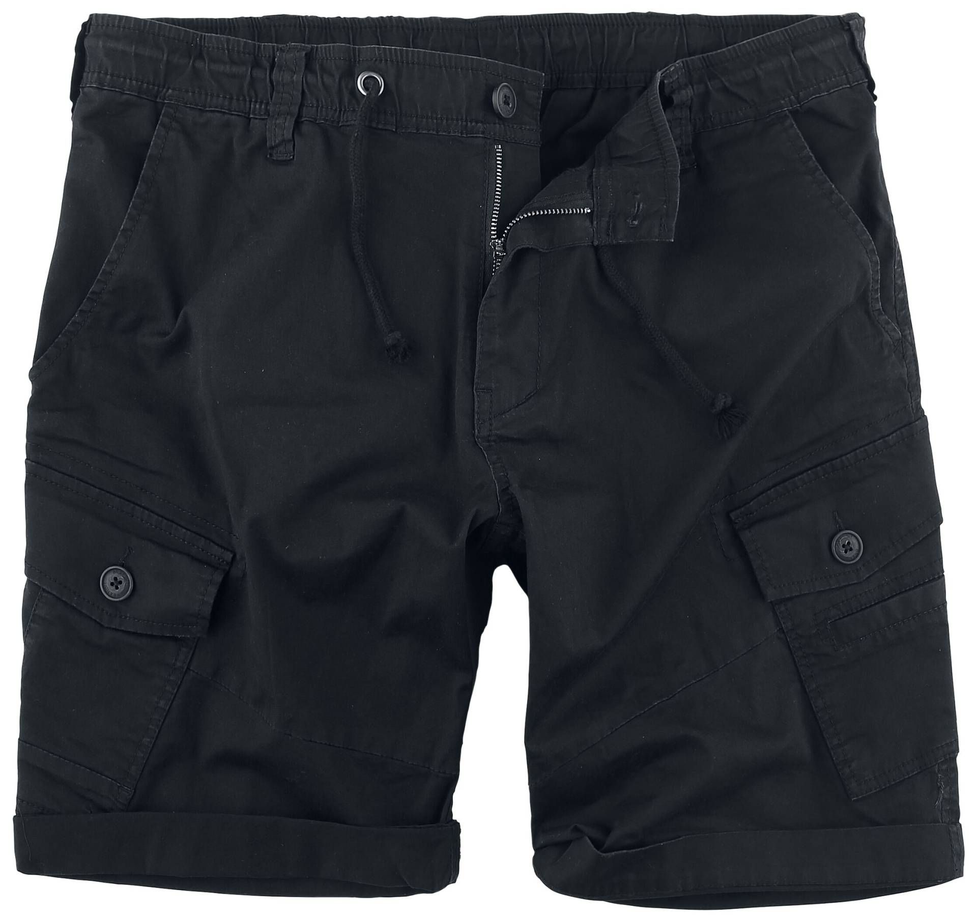 Cargo Shorts von Brandit - Tray Vintage Short - S bis 7XL - für Männer - schwarz von Brandit