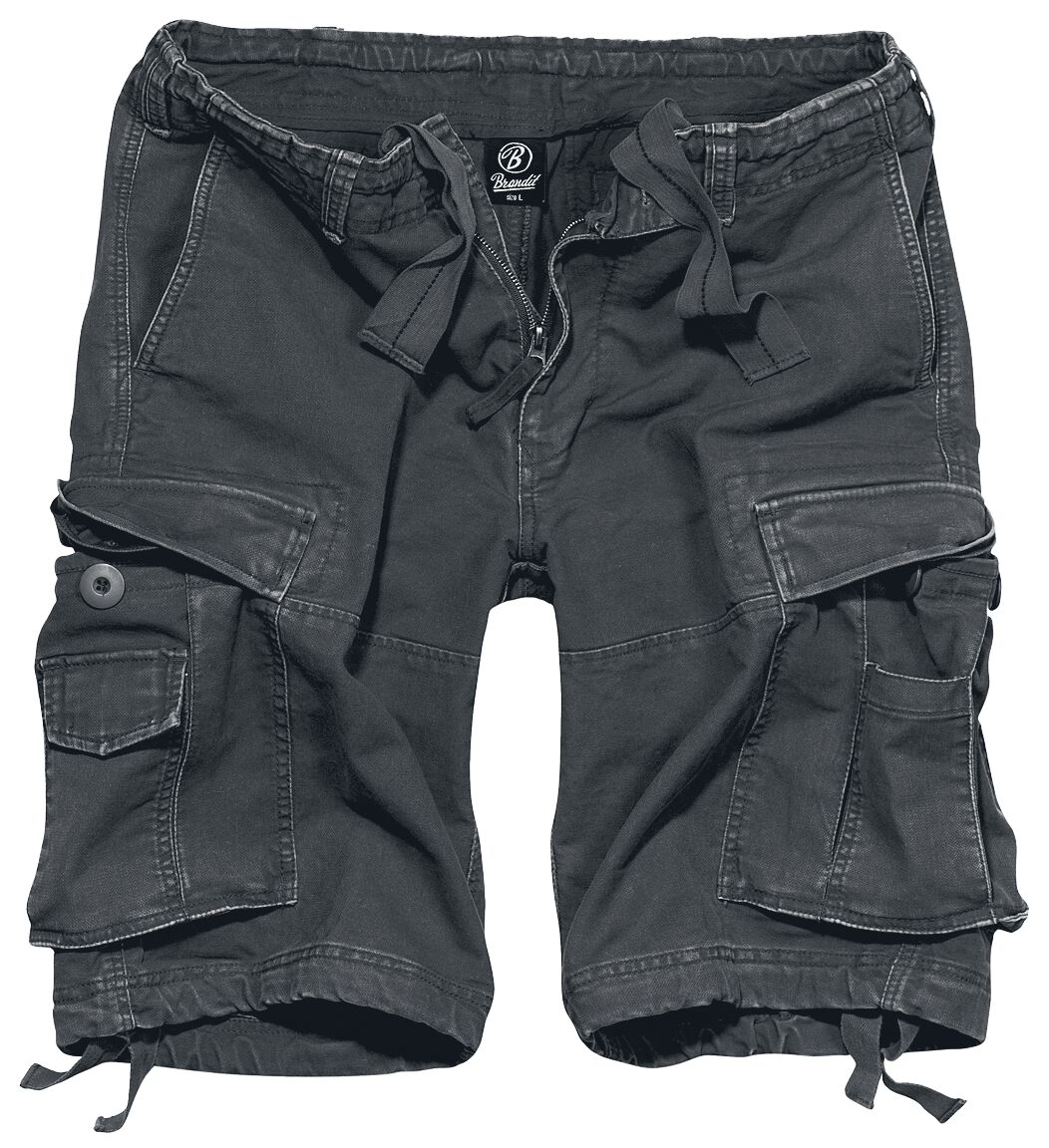 Cargo Shorts von Brandit - Vintage Shorts - S bis 7XL - für Männer - anthrazit von Brandit