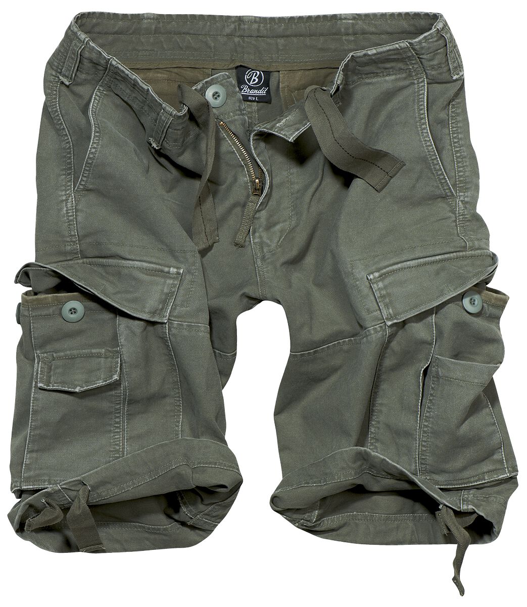 Cargo Shorts von Brandit - Vintage Shorts - 6XL - für Männer - oliv von Brandit