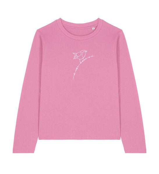 Brandless Basic Bio Damen Longsleeve Rotkehlchen 180 g/m² XXS - XXL Brandless Basic Bio Damen Longsleeve Rotkehlchen 180 g/m² XXS - XXL von Brandless