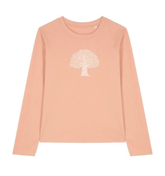 Brandless Basic Bio Damen Longsleeve Treelife 180 g/m² XS - XXL von Brandless