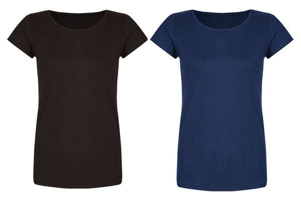 Brandless Basic Bio T-Shirt (ladies) Doublepack GOTS von Brandless