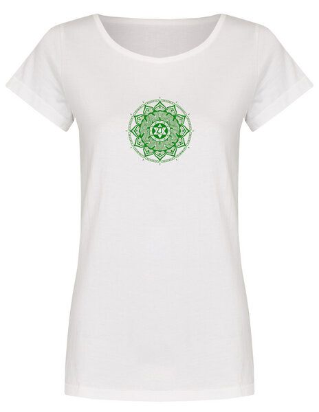 Brandless Basic Bio T-Shirt (ladies) Nr.2 Anahata Chakra von Brandless