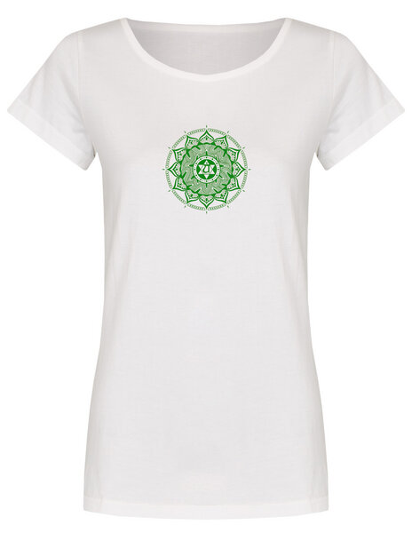 Brandless Basic Bio T-Shirt (ladies) Nr.2 Anahata Chakra von Brandless
