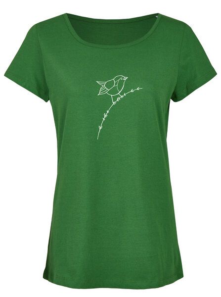 Brandless Basic Bio T-Shirt (ladies) Nr.2 Rotkehlchen von Brandless