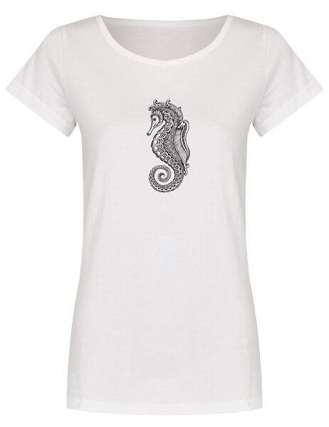 Brandless Basic Bio T-Shirt (ladies) Nr.2 Seepferd GOTS von Brandless