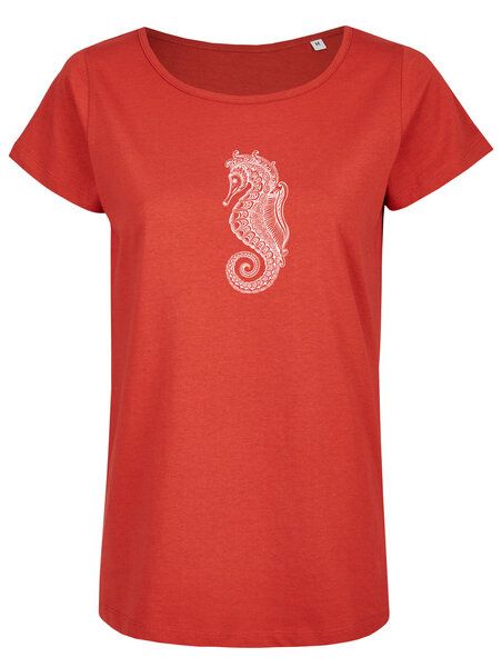 Brandless Basic Bio T-Shirt (ladies) Nr.2 Seepferd GOTS von Brandless