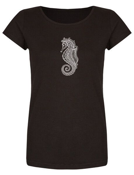 Brandless Basic Bio T-Shirt (ladies) Nr.2 Seepferd GOTS von Brandless