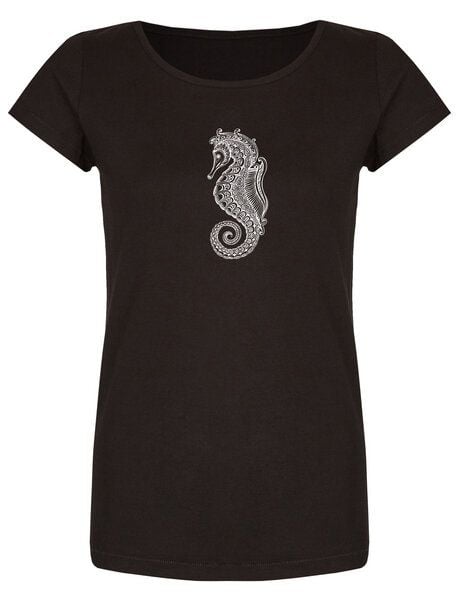 Brandless Basic Bio T-Shirt (ladies) Nr.2 Seepferd GOTS von Brandless