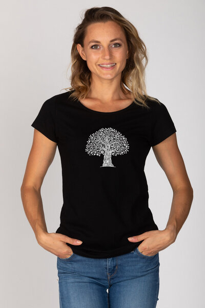 Brandless Basic Bio T-Shirt (ladies) Nr.2 tree life von Brandless