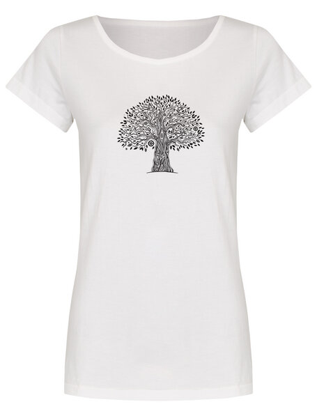 Brandless Basic Bio T-Shirt (ladies) Nr.2 tree life von Brandless