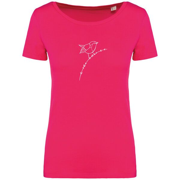 Brandless Basic Bio T-Shirt (ladies) Nr.4 Rotkehlchen 155g/m² von Brandless