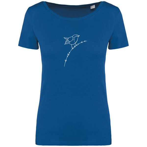 Brandless Basic Bio T-Shirt (ladies) Nr.4 Rotkehlchen 155g/m² von Brandless