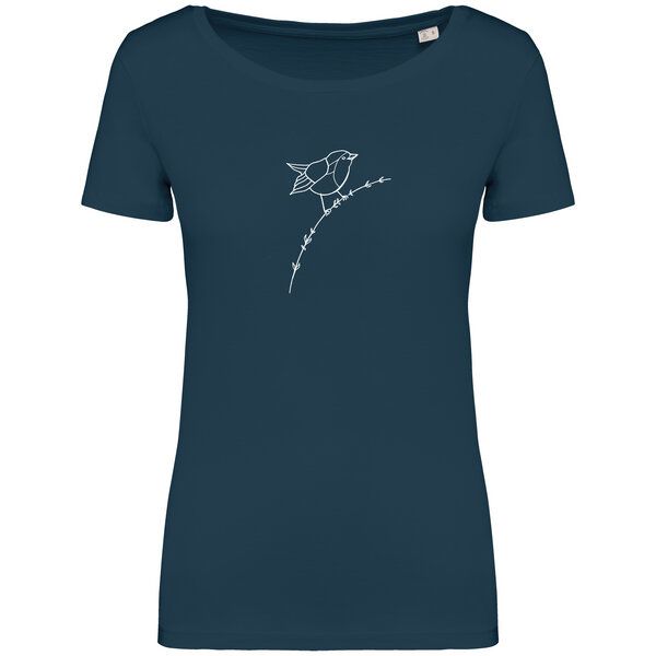 Brandless Basic Bio T-Shirt (ladies) Nr.4 Rotkehlchen 155g/m² von Brandless