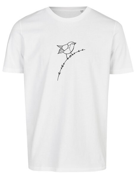 Brandless Basic Bio T-Shirt (men) Nr.3 Rotkehlchen von Brandless